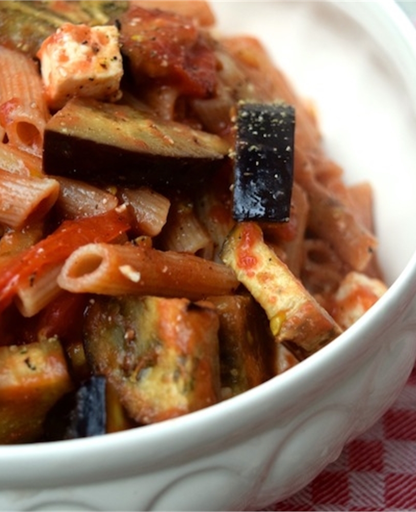 Aubergine Pasta